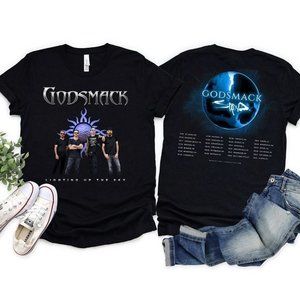 Godsmack With Staind 2023 Tour Shirt 2 Sided Rock Band Fans Tee Gift